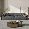 Sofá de Tela con Tecnología Simple de Oreja de Elefante Nueva, Fila Recta, Sofá de Tela para Apartamento Pequeño, Sofá de Sala de Estar para Celebridad de Internet, Sofá Doble