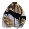 Jaqueta de Veludo Estilo Coreano Inverno Jovem Estudante, Jaqueta de Veludo de Cordeiro, Casaco de Algodão com Capuz Tendência Masculino, Peça Única Masculina Dropshipping