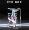 Caja de Exhibición Acrílica Altamente Transparente sin Adhesivo, Cubierta Antipolvo para Cajas Sorpresa de Figuras de Anime, Caja de Almacenamiento Acrílica