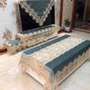 Mantel para Mesa de Centro de Venta Caliente Transfronterizo 2025 Nuevo Estilo Sala de Estar Tela de Encaje Lujo Ligero Europeo Mantel para Gabinete Mesa Nórdica