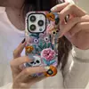 Funda de teléfono Apple 18magsafe, diseño floral de calavera oscuro y genial, iPhone 17, estilo nicho