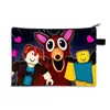 Bolsa de Almacenamiento Grande con Temática de Ciervos del Bosque, Estuche para Lápices de Papelería Estudiantil, Bolsa con Cremallera de 99 Noches, Billetera
