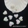 Pulsera Hecha a Mano DIY con Forma de Corazón Iridiscente Plegado Multifacético, Cadena para Teléfono, Accesorios Colgantes para Coche, Popular en Transmisiones en Vivo, Venta al por Mayor