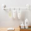 Gancho sin perforaciones para colgar en la pared, para cocina, dormitorio, baño, suministros, limpiador facial, clip para almacenamiento de pasta de dientes, venta al por mayor