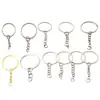 Atacado do Fabricante Chaveiro com Abertura de 25mm Argola de Chaveiro Corrente de Argola de Chaveiro Corrente para Pendurar Acessórios de Joalheria DIY Pingente de Chave
