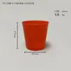 Fabricante Produce Venta al por Mayor Tazas Rectas de Colores Vasos de Plástico Desechables Vasos de Plástico Portátiles Envases de Plástico