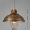 Lámpara de araña creativa de estilo industrial retro simple para comedor, adecuada para restaurantes de hot pot y bares, con una pantalla de lámpara vintage en blanco y negro