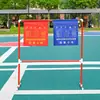 Marcador de Baloncesto para Jardín de Infancia Soporte de Piso para Marcador de Fútbol Volteable Voleibol Tenis de Mesa Deportes al Aire Libre Puntos