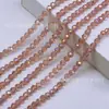 Cuentas de Cristal Tierra de 6 mm Chapadas Color AB 1 Hilo Cuentas de Cristal Dispersas Cuentas de Vidrio Cuentas de Piña Material para Joyería Hecha a Mano Accesorios