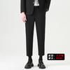 Traje pequeño informal, traje para hombre, estilo coreano, ajustado, moderno, elegante, ligero, de negocios, chaqueta, pantalones, traje de dos piezas