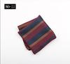 Lenço de Bolso Masculino Borgonha Casamento Noivo Padrão Casamento Pequeno Lenço de Mão Lenço de Peito em Estoque
