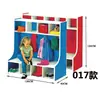 Estante para Jardim de Infância Armário Combinado de Brinquedos Infantis Armário de Armazenamento com Formato de Desenho Animado Armazenamento de Madeira Placa à Prova de Fogo Estante de Livros