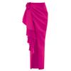Traje de Baño Entero para Mujer 2024 Aliexpress Decoración de Flores Exageradas Traje de Baño de un Hombro Conjunto Estilo Caliente Transfronterizo 2912