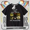 Camiseta de Manga Corta con Mercancía del Juego "Cross-Border Foreign Trade Backrooms" para Hombres, Mujeres y Niños, Top de Media Manga Base Moderno