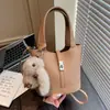 Bolsos Retro Transfronterizos, Bolsos Coreanos Sencillos de Nicho, Bolsos Cruzados, Bolsos Tipo Cubo para Mujer, Bolsos de Hombro Versátiles