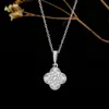 Nuevo estilo ins collar de plata joyería mujeres no se decolora simple alto sentido titanio acero collar mujeres fabricantes venta al por mayor