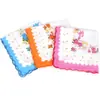 Explosões Transfronteiriças Lenço Feminino de Algodão Floral Pequeno 30cm Dentes Estilo Retrô Nostálgico Antigo Lenço para Limpar Suor