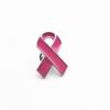 Broche distintivo fita rosa exclusivo transfronteiriço padrão internacional logo de publicidade de prevenção e controle do câncer de mama distintivo de publicidade de cuidados