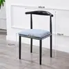 Silla de Comedor Nórdica Modelo Nuevo 2025 Juego de Mesa y Sillas de Comedor para Uso en el Hogar, Silla con Respaldo, Taburete de Estudio, Silla de Madera Sintética, Silla de Arte en Hierro Tipo Cuerno