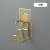 Estante de lavabo de pared, gancho adhesivo sin taladro, estante de almacenamiento para cocina y baño, organizador adhesivo de alta capacidad de carga