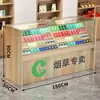Nuevo Mostrador de Exhibición de Gabinete de Cigarrillos para Supermercado Gabinete de Cigarrillos Tienda de Conveniencia Estante de Gabinete de Cigarrillos de Vidrio con Combinación de Caja Registradora Gabinete con Cerradura