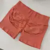 ZORA Pantalones cortos de yoga populares europeos y americanos DF totalmente mate para correr, deportes, fitness para mujer, pantalones cortos de yoga