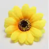 Flores Gerbera de Outono Simuladas, Flores Decorativas Gerbera, Acessórios de Cabelo, Adereços para Sessão de Fotos na Praia, Leques Artesanais DIY