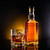 Botellas de Vidrio Personalizadas para Comercio Exterior, Whisky, Vino, Licores, Botellas de Vino Tinto, Botellas de Perfume, Botellas Reutilizables, Botellas Vacías