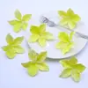 Cabeças de Flor de Lírio Artificiais Semelhantes a Filme em Estoque, Vendendo Bem no Exterior, para Acessórios de Cabelo, Arranjos Florais, Presilhas de Cabelo, Roupas e Decorações de Chapéus