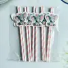 En stock 10 paquetes decoración para hornear pasteles enchufe elefante pequeño elefante en polvo girasol enchufe de fiesta etiqueta de fruta desechable