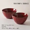 Tigelas de Arroz Cerâmicas Retro Francesas Esmaltadas por Torno, Tigelas de Porcelana Domésticas, Louças, Tigelas de Arroz, Tigelas para Macarrão, Pratos Rasos, Tigelas e Pratos para Comida Ocidental