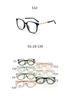 Explosiones TR90 dorado plástico gafas planas montura de gafas moda simple tendencia novedoso luz azul transfronterizo 532