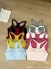 V116# Colete Alvejante Emagrecedor Costas Nadador Venda Quente Casual Esportivo Fitness Roupa Externa Cobre Gordura da Axila Top Alcinha Comic Cup Garota Quente