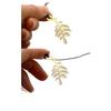 Bookzzicard Exclusivo Marcador de Página de Planta Marcador de Página de Metal Série Diária Série Flor de Lótus Folha de Bordo