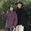 Chaqueta Tres en Uno Estilo Bai Xihe para Hombre Senderismo Camping Impermeable Casual Dos Piezas Chaqueta para Mujer Compra Grupal Estampado