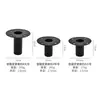 Venta al por mayor de fábrica Soporte de altavoz de hierro Ojo inferior Base de soporte para altavoz de escenario Accesorios de audio