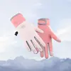 Deportes de Otoño e Invierno Ciclismo al Aire Libre Guantes Cálidos a Prueba de Viento e Impermeables Guantes para Motocicleta Eléctrica Guantes Cálidos de Algodón Engrosados