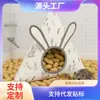 Nueva Bolsa para Alimentar Mascotas, Resistente al Desgaste, Ligera, Fácil de Transportar, Resistente al Desgarro, a Prueba de Fugas, Bolsa para Guardar Comida y Snacks para Ardillas y Erizos al Aire Libre