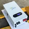 Paquete de Batería de Almacenamiento de Energía de 15kW 100Ah 200Ah 300Ah 51.2V 300Ah 20kW 5kW 10kW
