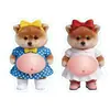 Pegatinas Populares de Mascotas Perros Lindos de Barriga Grande Squishy para Alivio del Estrés Pegatinas 3D Barriga Grande Squishy Venta al por Mayor