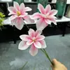 Novas flores de magnólia artificiais para casamento, nova decoração de casamento estilo chinês, arranjo floral de fundo para banquete de noivado, arranjo floral para salão de casamento