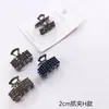 Pinza para el Cabello con Lazo de Pedrería Coreano, Pinza de Tiburón, Pinza para Flequillo, Pinza Superior, Pinza Media, Diseño Pequeño de Lazo Estilo Coreano