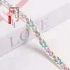 Cinta Jacquard Floral Retro de 1.2 cm Decoración de Ventanas para Textiles del Hogar Decoración de Ropa Accesorios de Encaje Hechos a Mano DIY G3625