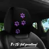 Funda para reposacabezas de coche con diseño de cachorro animal, funda de asiento a prueba de polvo, estilo lindo, almohada de coche, almohada para el cuello