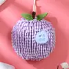 Pelota de Mano de Chenilla con Significado de Fruta Creativa Toalla de Mano Colgante de Cocina Creativa Toalla de Mano Absorbente de Secado Rápido