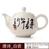 Tetera con grietas de hielo Tetera individual Juego de té Kung Fu de cerámica Tetera pequeña Tetera Xi Shi de arcilla púrpura Dispositivo para preparar té Cafetera