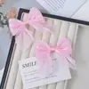 Accesorios de Lazo de Gasa de Color Sólido Estilo Coreano, Accesorios de Moda Fresca Personalizados para Ropa, Accesorios para el Cabello de Alta Gama, Componentes para Joyería DIY