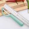 Cuchillo pelador en forma de P, pelador de acero inoxidable, cuchillo para pelar frutas, cepillo de patatas multifuncional, cuchillo para pelar melones, cuchillo para pelar