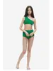 Traje de Baño Dividido Nuevo 2025 de Cintura Alta para Mujer para Cubrir el Vientre y Aspecto Adelgazante para Vacaciones en la Playa Traje de Baño de Aguas Termales para Mujer [Envío Directo]