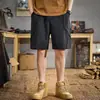 Pantalones Cortos Deportivos Casuales Retro Americanos de Gama Alta para Hombre Verano 2026 Nuevos Rectos Holgados de Cinco Puntos Cargo de Longitud Media
